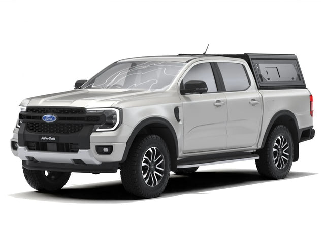 ALU-CAB Contour Truck Cap | 2024+ Ford Ranger 5 ft | Side Windows