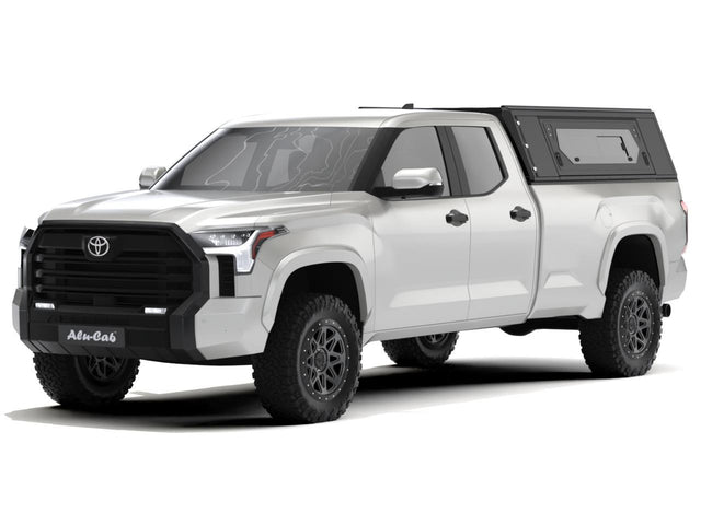 ALU-CAB Contour Truck Cap | 2022+ Toyota Tundra 6.5 ft | Side Windows