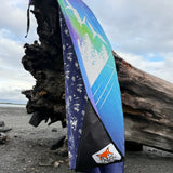 Adventure Towel Beach Size L with Pouch- Wind
