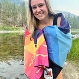 Adventure Towel Beach Size L with Pouch- Reflect
