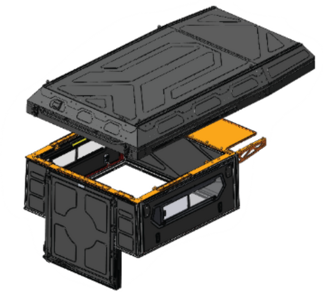 ALU-CAB ModCAP DC Camper - Tent Filler & Mount product photo