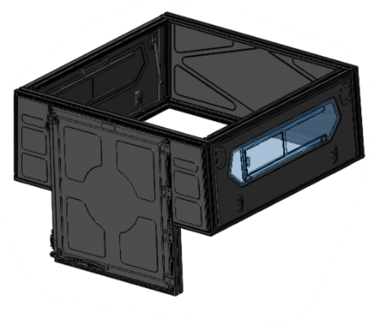 ALU-CAB ModCAP Camper Base - XC - (6') With Windows product photo