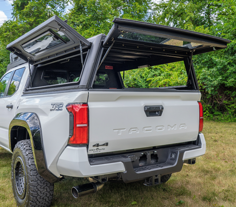 ALU-CAB Contour Truck Cap | 2024+ Toyota Tacoma 5 ft | Side Windows detail 3