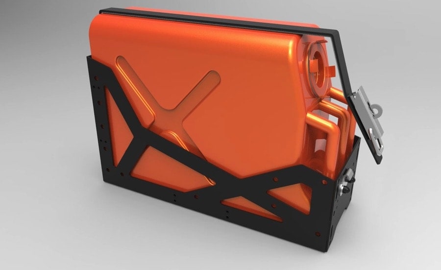 ALU-CAB Jerry Can Holder product detail photo 3