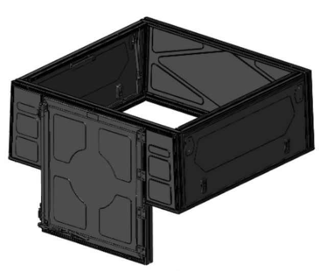 ALU-CAB ModCAP Camper Base - XC (6') product photo