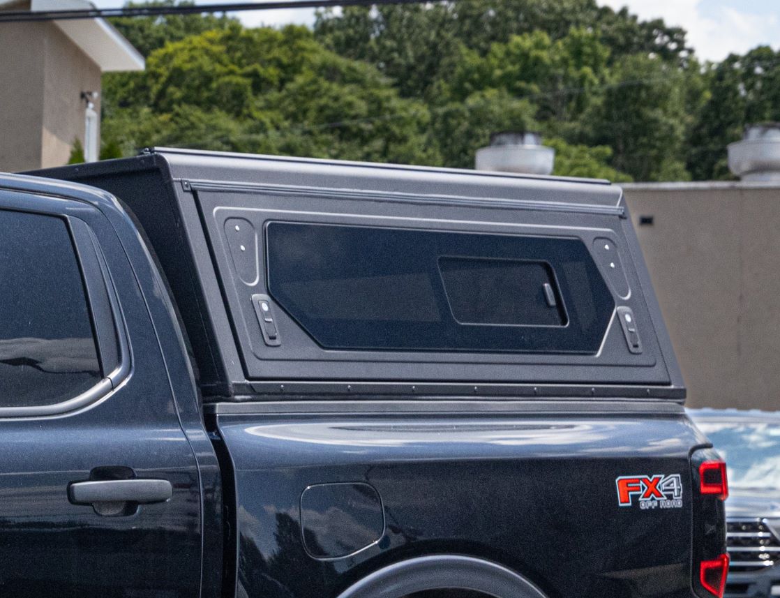 ALU-CAB Contour Truck Cap | 2024+ Ford Ranger 5 ft | Solid Side Doors detail 3