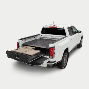 DECKED Drawer System installed in Toyota Tacoma 2005–2023 5' Bed for secure overland truck bed storage