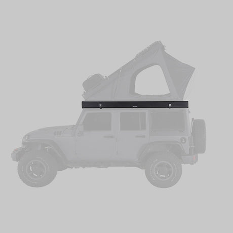 iKamper ExoShell 270 Awning closed in aluminum hard case