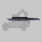 iKamper ExoShell 270 freestanding vehicle awning side view