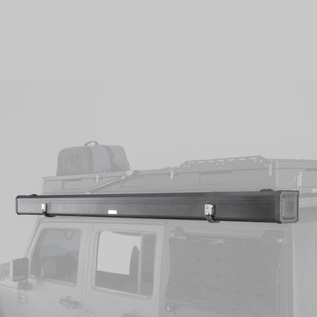iKamper ExoShell 270 aluminum hard shell mounted on Jeep