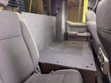 Ford - F-150 - 2015-Present - 13th & 14th Gen - Explore Series - SuperCab - Second Row - HIGH Seat Delete Plate System - Without Subwoofer