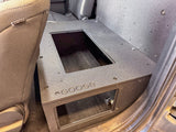 Ford - F-150 - 2015-Present - 13th & 14th Gen - Explore Series - SuperCab - Second Row - HIGH Seat Delete Plate System - Without Subwoofer