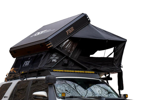 Free Spirit Recreation FSR Kali King hard shell rooftop tent for overlanding trucks and SUVs