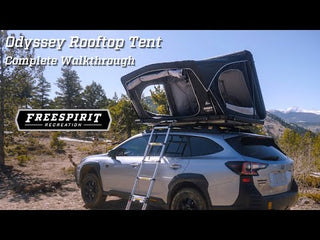 ODYSSEY SERIES - BLACK TOP HARD SHELL - ROOFTOP TENT | Free Spirit Recreation