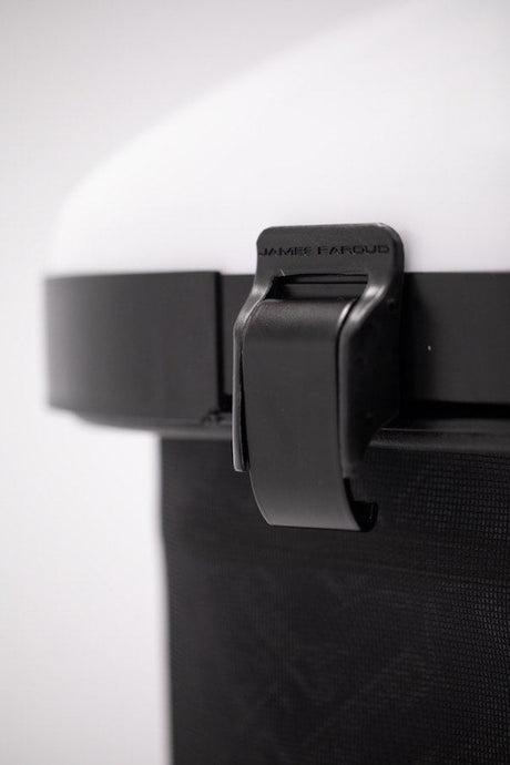 James Baroud Odyssey rooftop tent latch close up