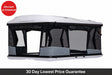 James Baroud Odyssey rooftop tent open white shell hard shell RTT