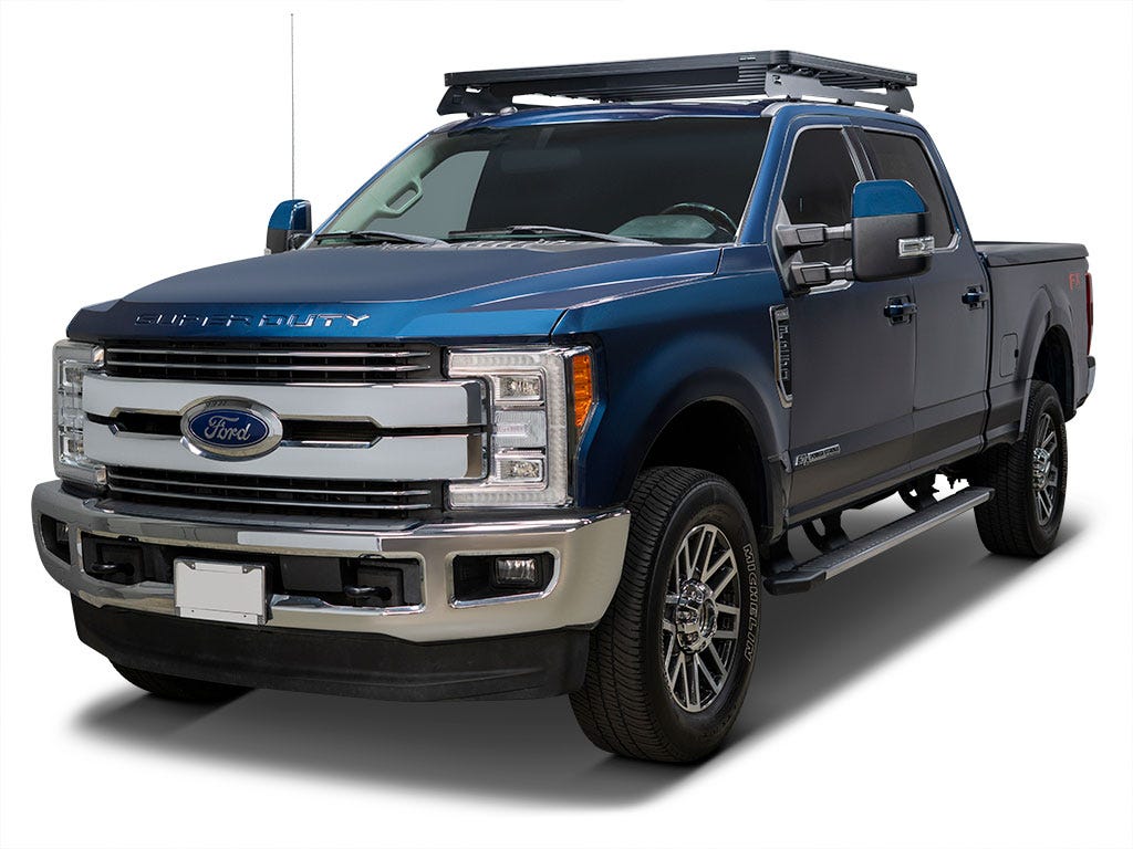 Ford F-250 Super Duty, Crew Cab (1999-2016) Slimline II Roof Rack Kit / Tall