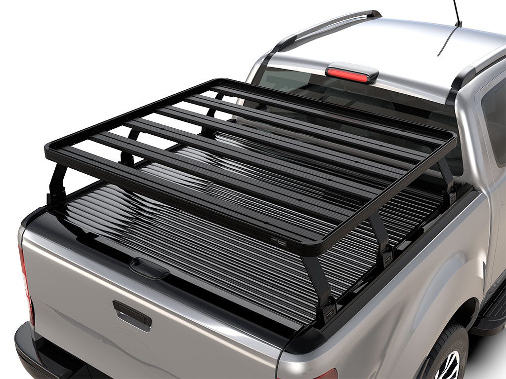 Pickup Truck Roll Top with No OEM Track Slimline II Load Bed Rack Kit / 1425(W) x 1358(L) / Tall