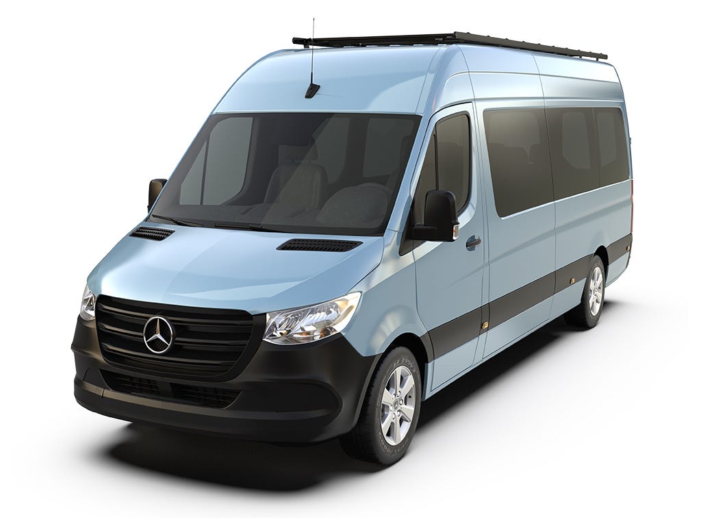 Mercedes-Benz Sprinter (L3H2/170 LWB/High Roof) (2007-Current) Slimpro Roof Rack Kit"