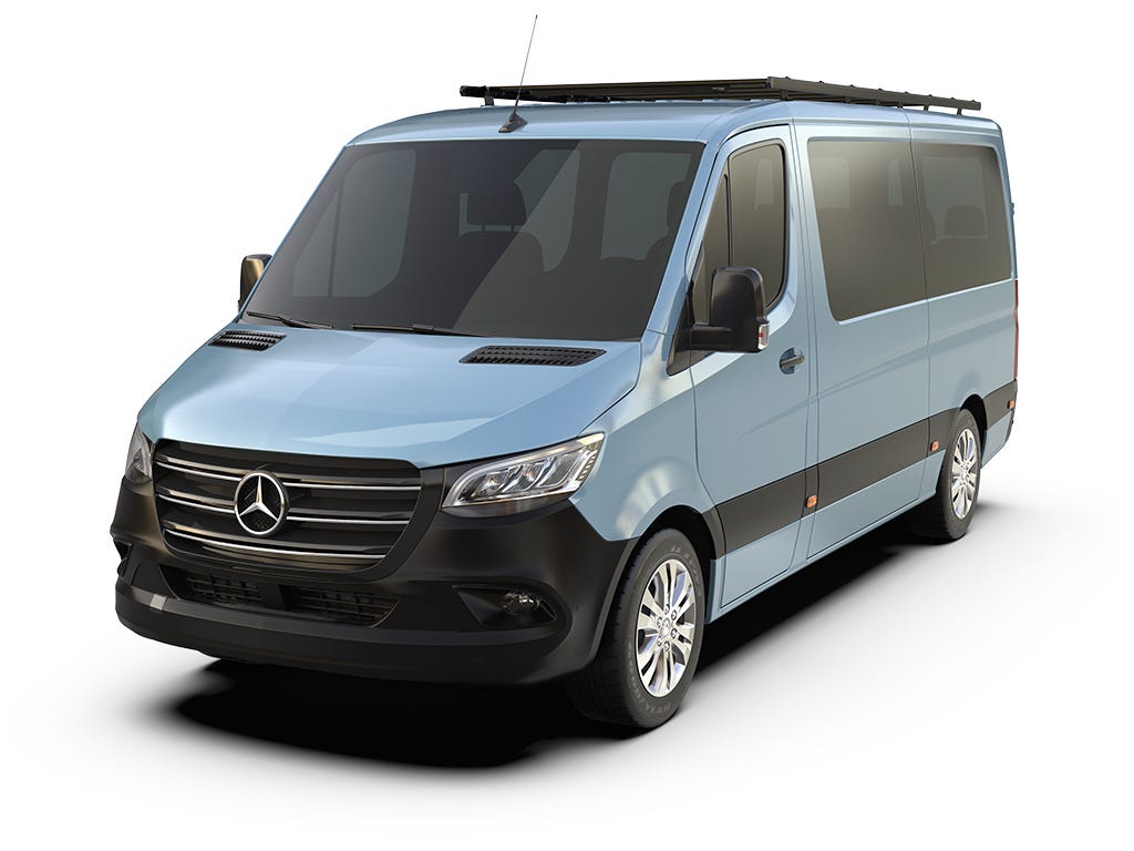 Mercedes-Benz Sprinter (L2H1/144 MWB/Standard Roof) (2007-Current) Slimpro Roof Rack Kit"