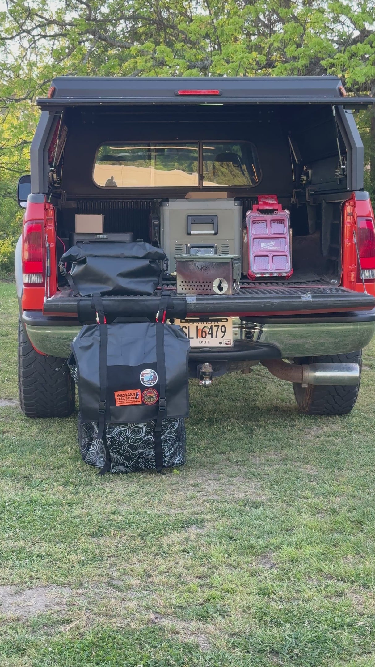 🔥Overland spare tire tailgate bag 4.0