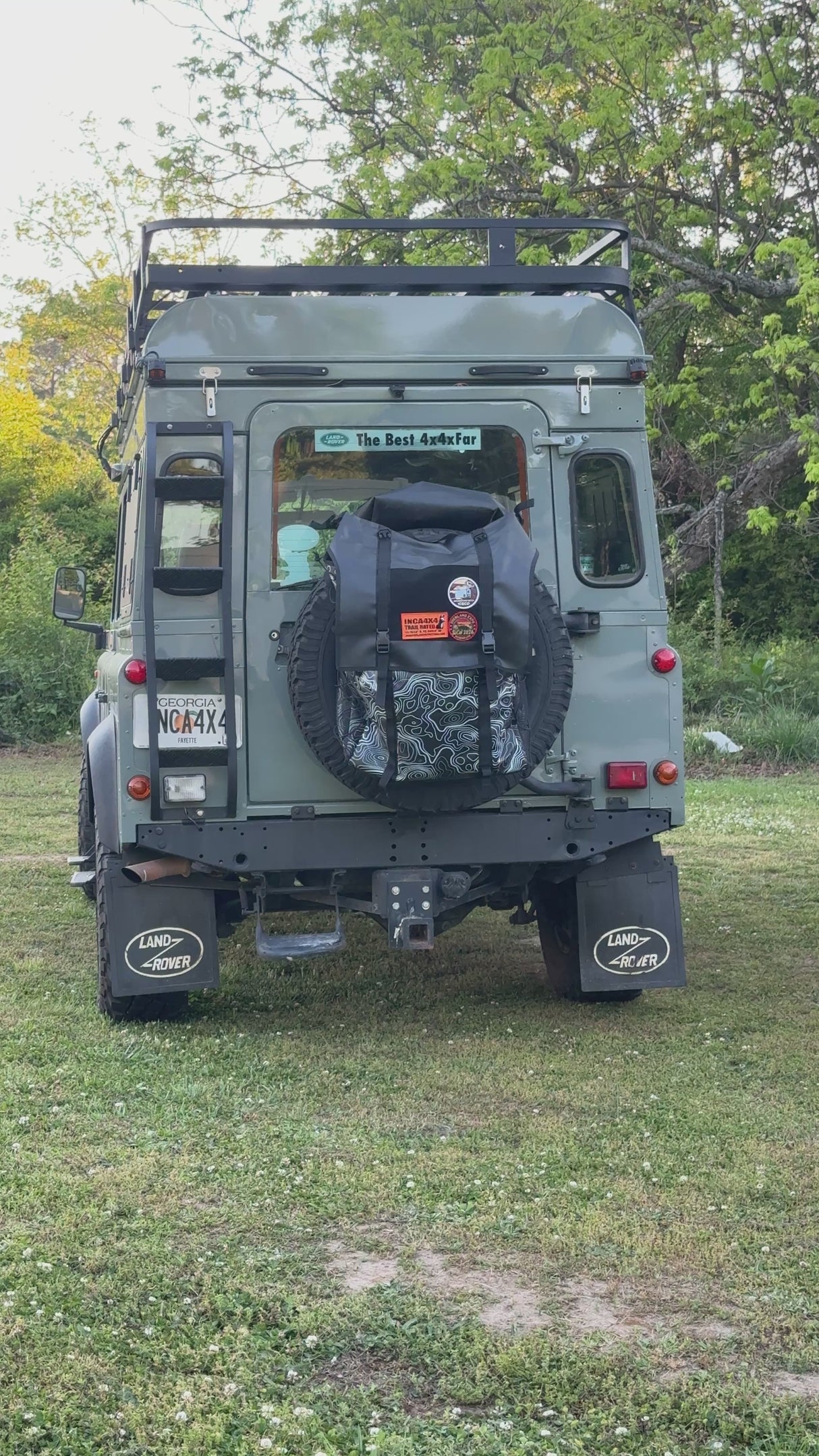 🔥Overland spare tire tailgate bag 4.0