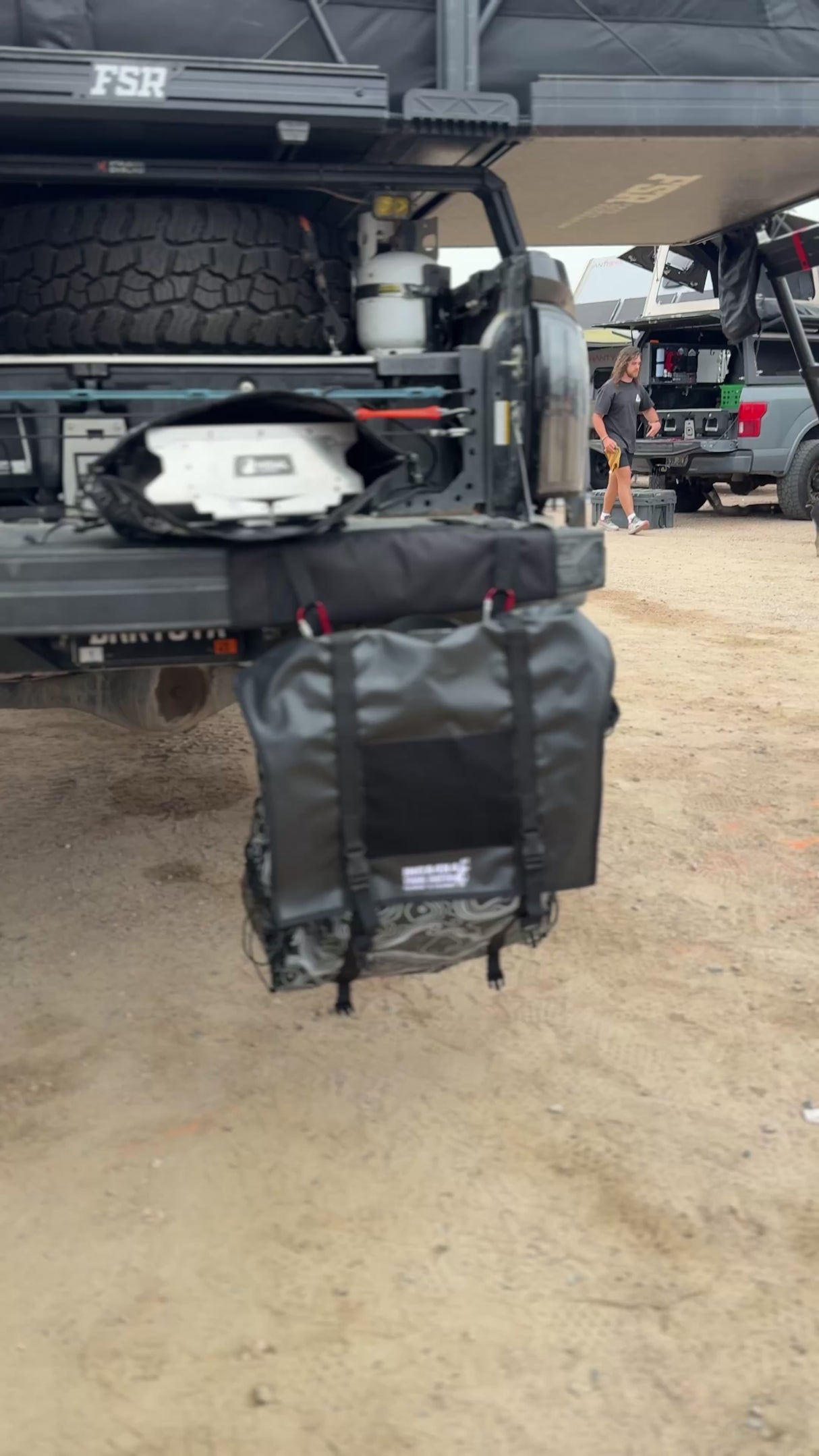 Trail bag Howl storage fire pit