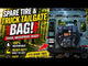 Overland spare tire tailgate bag 4.0