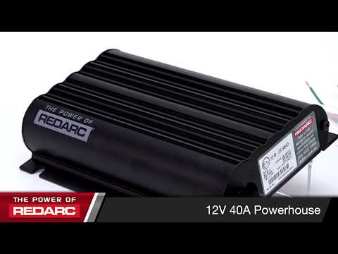 DUAL INPUT 40A IN-VEHICLE DC BATTERY CHARGER