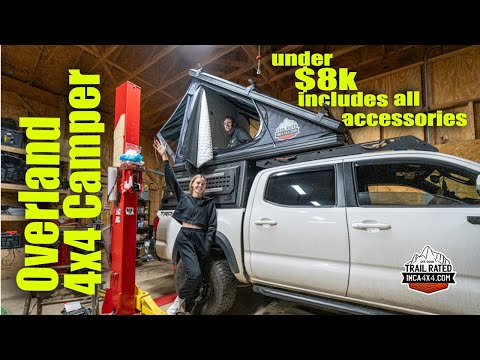 Inca4x4 Aluminum Pop-Up Camper – 2016–2023 Toyota Tacoma | Local Pickup