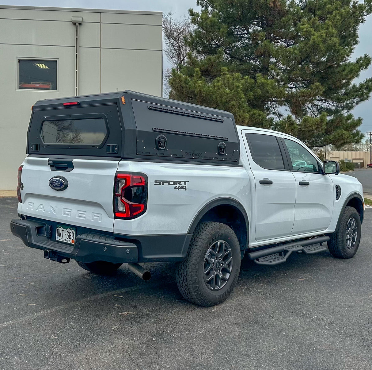 Full Wing Truck Cap Topper & Overland Camper Shell for Work, Camping & Off-Road | Dirtbox Overland