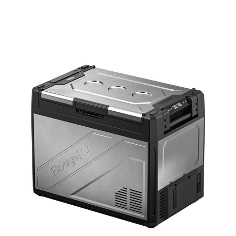 BougeRV Rocky V3.0 69QT dual zone 12V fridge freezer fridge only for overlanding camping RV truck