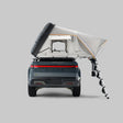 Rivian x iKamper Skycamp 4.0 DLX Duo hard shell rooftop tent on Rivian R1T for overlanding camping
