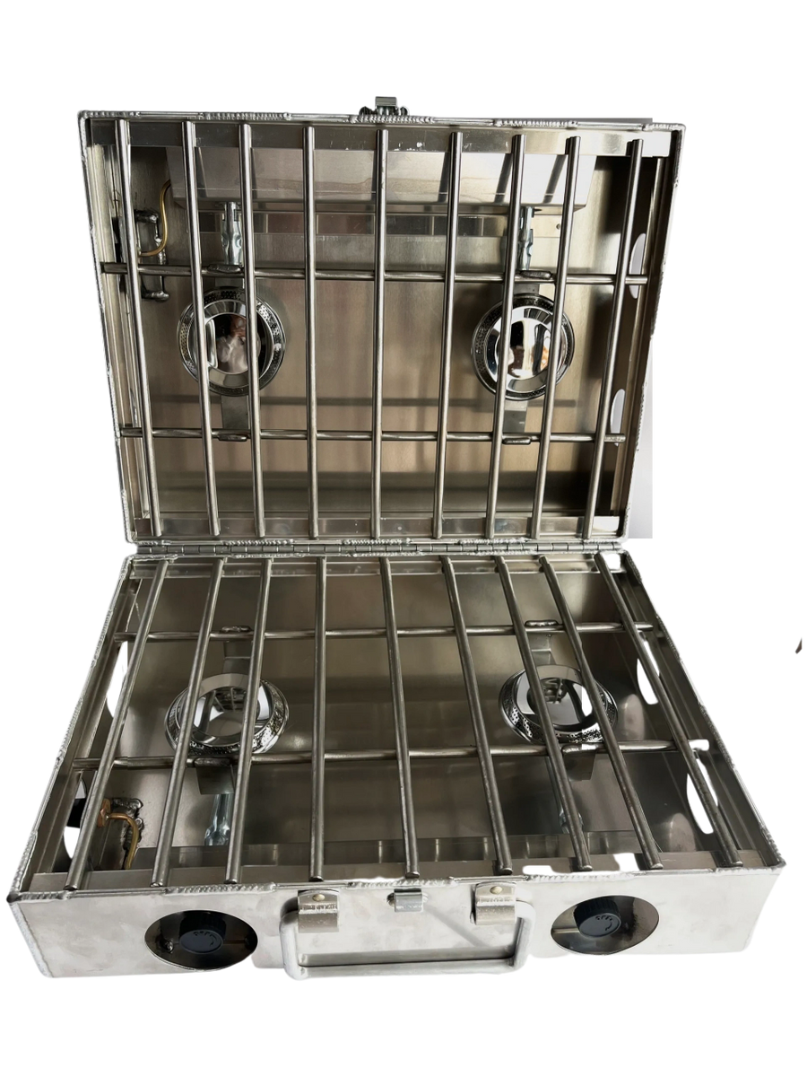 Cook partner 4 Burner Partner Stove With Break-Apart Hinge