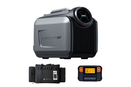 Cybertake S2 Pro portable air conditioner heater for overland camping rooftop tents vans and RVs