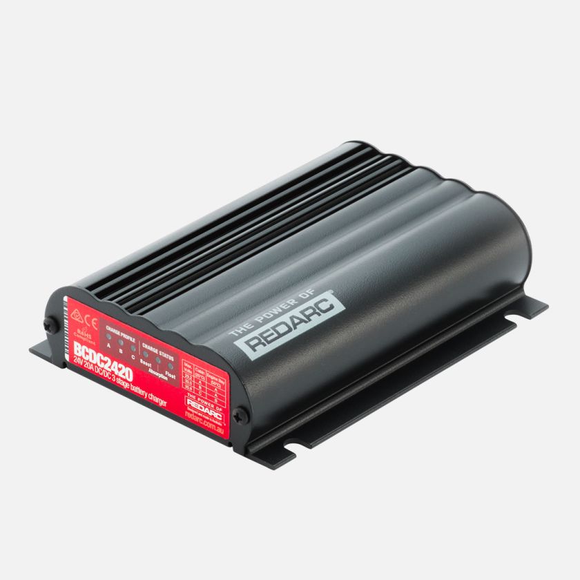 REDARC -24V 20A IN-VEHICLE DC BATTERY CHARGER