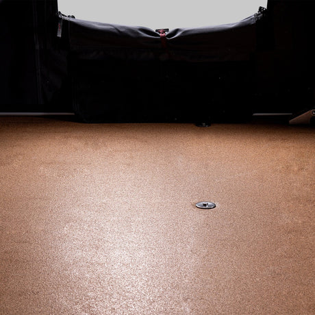 iKamper Skycamp 4.0 Duo ThermaSeal cork floor interior detail