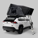 iKamper Skycamp 4.0 Trio rooftop tent rear three quarter view