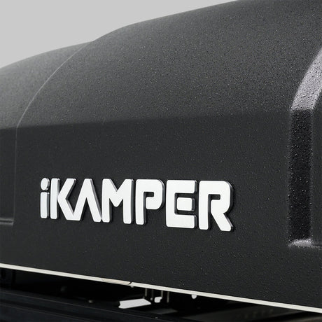 iKamper DuraCore hard shell detail on Skycamp 4.0 Trio rooftop tent