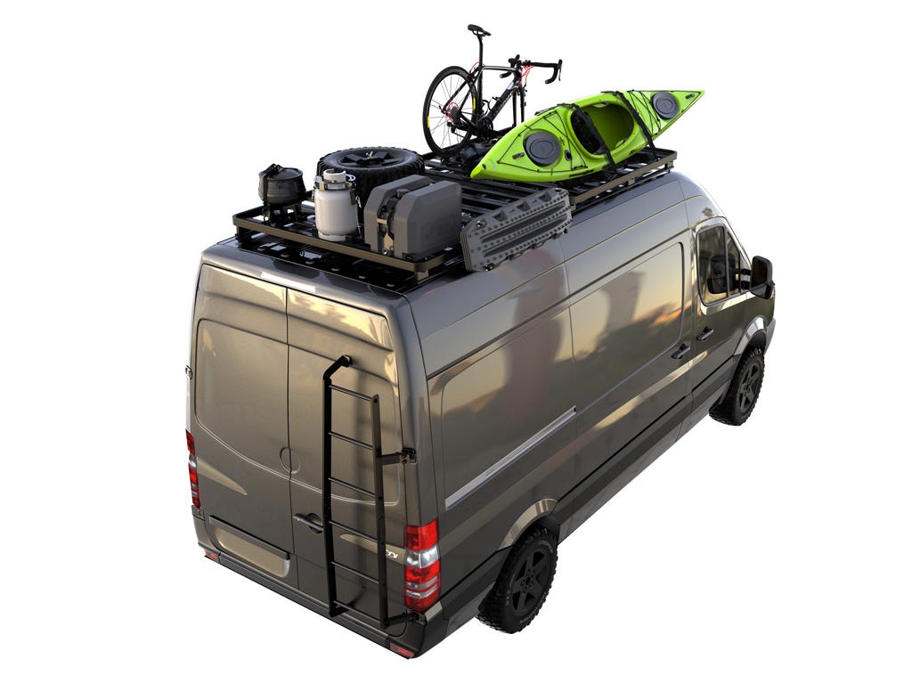 Dodge Sprinter Van (2007-Current) Slimline II Roof Rack Kit