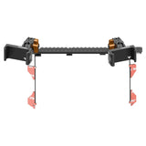 2016-2023 Toyota Tacoma Tackform Assault Track Picatinny Dash Bracket With Dual 20LITE Phone Holders