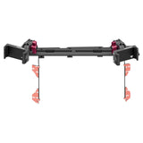 2016-2023 Toyota Tacoma Tackform Slim Track Dash Bracket With Dual 20LITE Phone Mounts