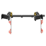 2016-2023 Toyota Tacoma Tackform Assault Track Picatinny Dash Bracket With Dual 20LITE Phone Holders