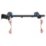 2016-2023 Toyota Tacoma Tackform Assault Track Picatinny Dash Bracket With 20LITE Phone Holder & Midland Magnetic CB Radio Mic Holder