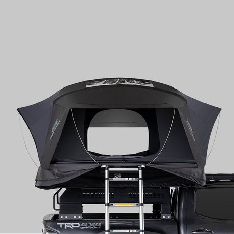 iKamper X-Cover 3.0 rooftop tent rear entrance ladder view