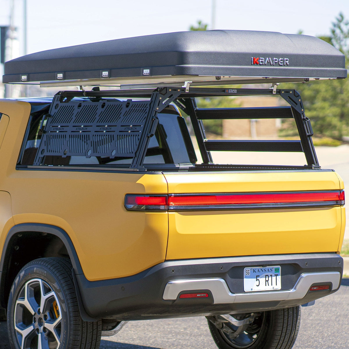XTR3 Bed Rack Stages for Rivian R1T – Inca Overland Outfitters