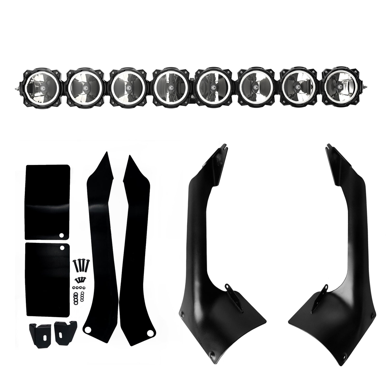 50" PRO6 GRAVITY® LED - 8-LIGHT - LIGHT BAR SYSTEM - 160W COMBO BEAM - FOR 18-23 JEEP JL / JT - #91336