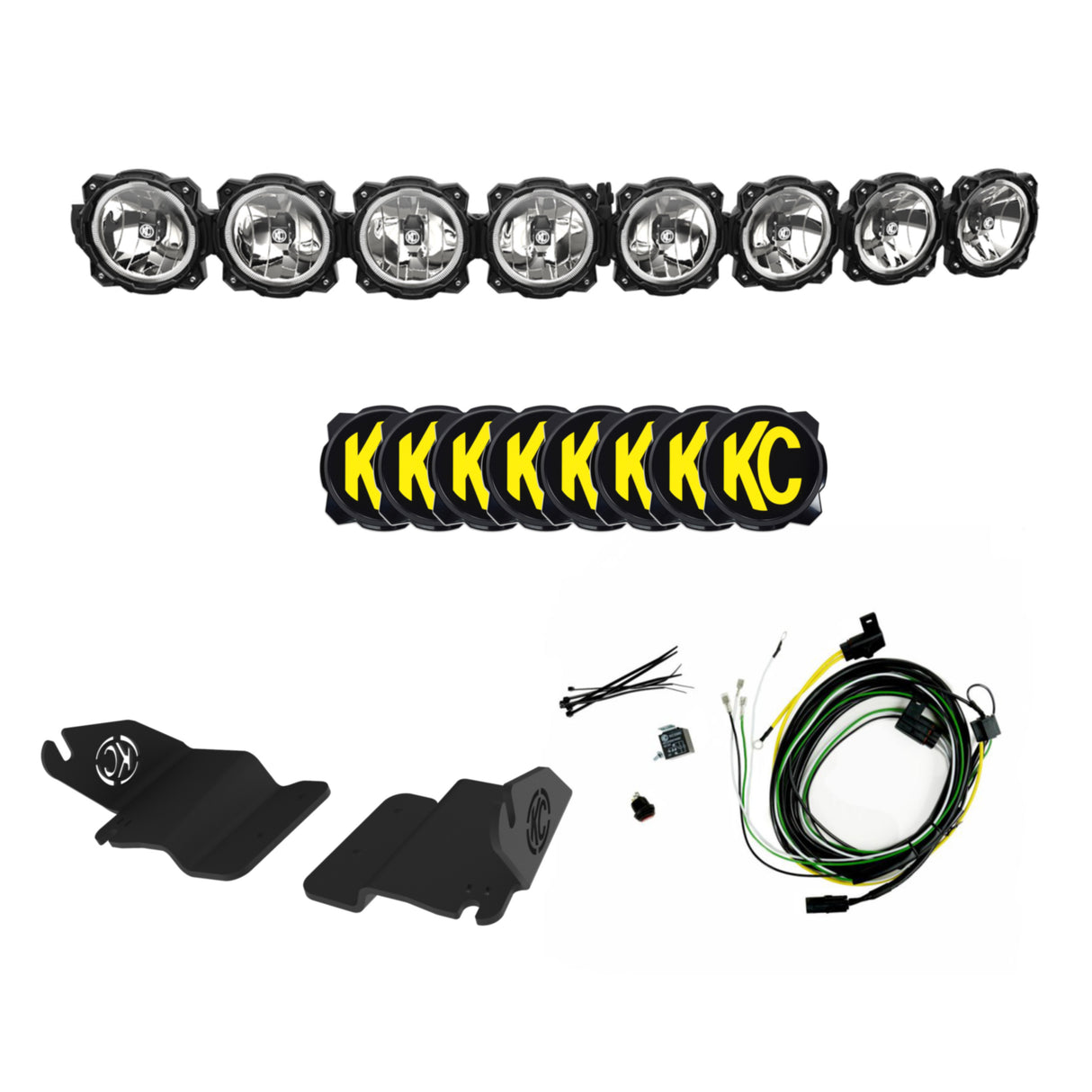 GRAVITY® LED PRO6 - 50" LIGHT BAR KIT - FOR 21+ FORD BRONCO - #91338