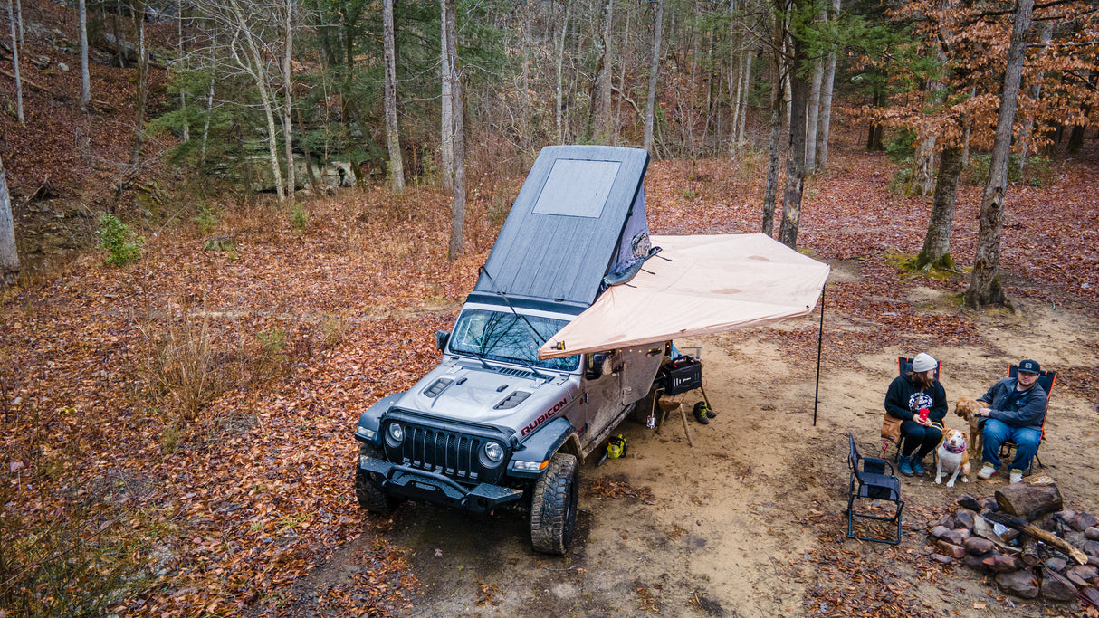 inca4x4 Jeep hardtop overland camper