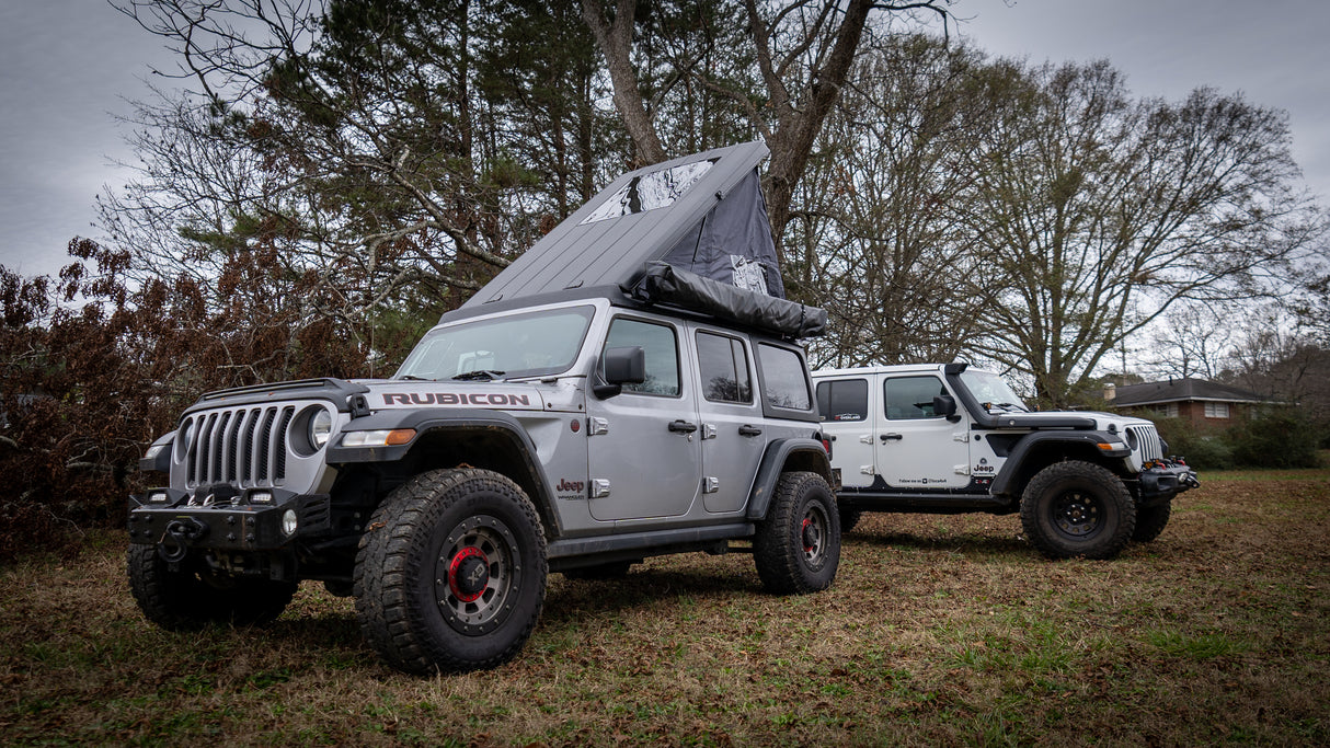 inca4x4 Jeep hardtop overland camper